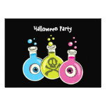 Invitations de partie de Halloween de chimie