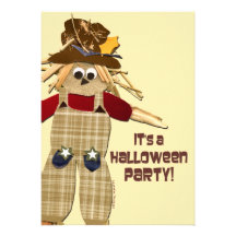 Invitations de partie de Halloween d'enfants