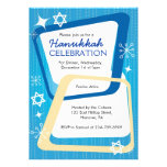 Invitations de partie de Hanoukka rétros