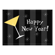 Invitations de partie de nouvelle année