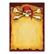 Invitations de partie de pirate