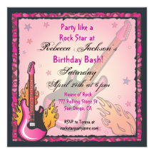 Invitations de partie de RockStar