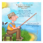 Invitations de pêche allées de partie de retraite
