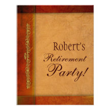 Invitations de retraite ou d'événement