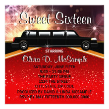 Invitations de star de cinéma de tapis rouge de ch