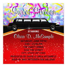 Invitations de star de cinéma de tapis rouge de ch