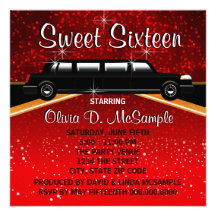 Invitations de star de cinéma de tapis rouge de ch