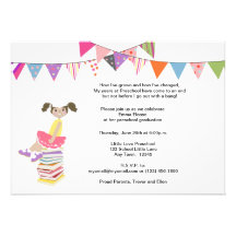 Invitations d'école maternelle ou de jardin d'enfa