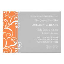 Invitations d'entreprise de fête d'anniversaire or