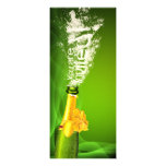 Invitations d'explosion de bouteille de Champagne