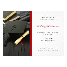 Invitations d'obtention du diplôme