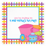 Invitations du thé du chapelier fou