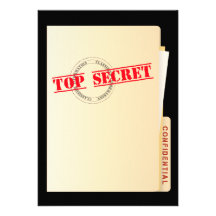 Invitations extrêmement secrets de coutume de fête
