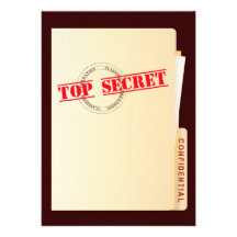 Invitations extrêmement secrets de coutume de fête