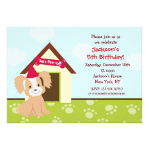 Invitations faites sur commande de partie de Birth