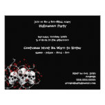 Invitations faites sur commande de partie de crâne