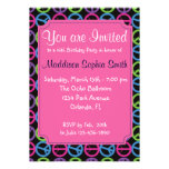 Invitations faits sur commande d'anniversaire