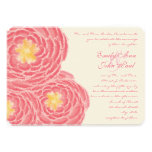 Invitations florales modernes de mariage de chrysa