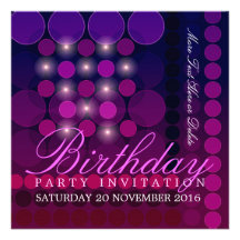 Invitations géniales d'anniversaire de partie de d