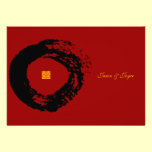 invitations les épousant chinoises du double bonhe invitations