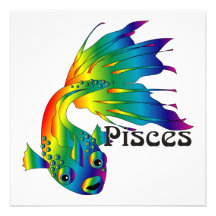 Invitations lunatiques de Poissons