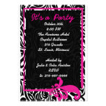 Invitations mignonnes de partie !
