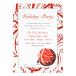 Invitations modernes de coutume de fête de vacance invitations