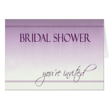 Invitations nuptiales de douche de jour pluvieux cartes