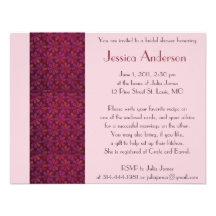 Invitations nuptiales faites sur commande de douch