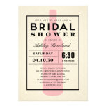 Invitations nuptiales orientées de douche de vin