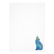 Invitations opales de loup