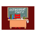 Invitations personnalisables de partie de retraite