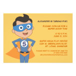 Invitations personnalisés de partie d'anniversaire