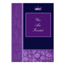 Invitations pourpres de mariage de cadre de tablea