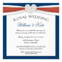 Invitations royales de partie de Chambre de mariag