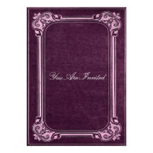 Invitations vintages de mariage de cadre de tablea