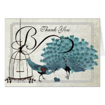 Invitations vintages de mariage de cage à oiseaux  cartes de vœux