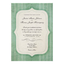 Invitations vintages de mariage de monogramme de v