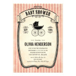Invitations vintages victoriennes de baby shower p