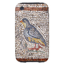 iPhone 3G/3GS de mosaïque d'oiseau de Kos dur Étuis Tough iPhone 3