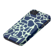 iPhone caisse bleue/blanche de 4 de designe Coque iPhone 4 Case-Mate