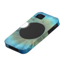 iPhone d'oeil bleu d'eyePhone 4 cas de Vibe de Coq Coque iPhone 4 Vibe