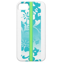 iPhone hawaïen de planche de surf de plage de tunn Coque iPhone 5 Case-Mate