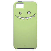 iPhone vert heureux 5 de monstre et cas dur Coques Case-Mate iPhone 5