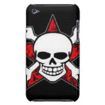 iPod BT - Crâne et étoile Coque Barely There iPod