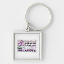 Iris de Montessori Porte-clefs