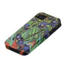Iris de Van Gogh, art vintage de post impressionni iPhone 4 Case