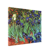 Iris de Van Gogh, art vintage de post impressionni Toiles Tendues Sur Châssis