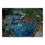 Iris et nénuphars, Claude Monet cartes