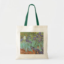 Iris par Vincent van Gogh, beaux-arts vintages Sac